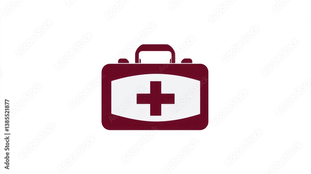 Medical First Aid Kit Icon, Simple, Healthcare, Symbol Medical First Aid Kit Icon, Simple, Healthcare, Symbol