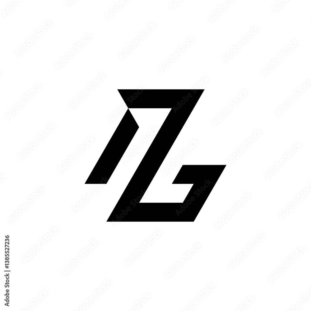 Fototapeta premium letter L logo