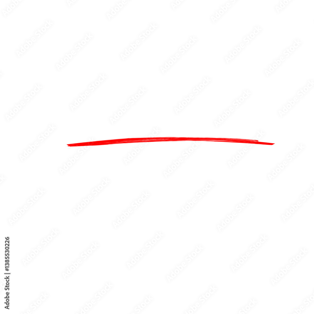 Underline Red Brush Stroke Underline Red Brush Stroke