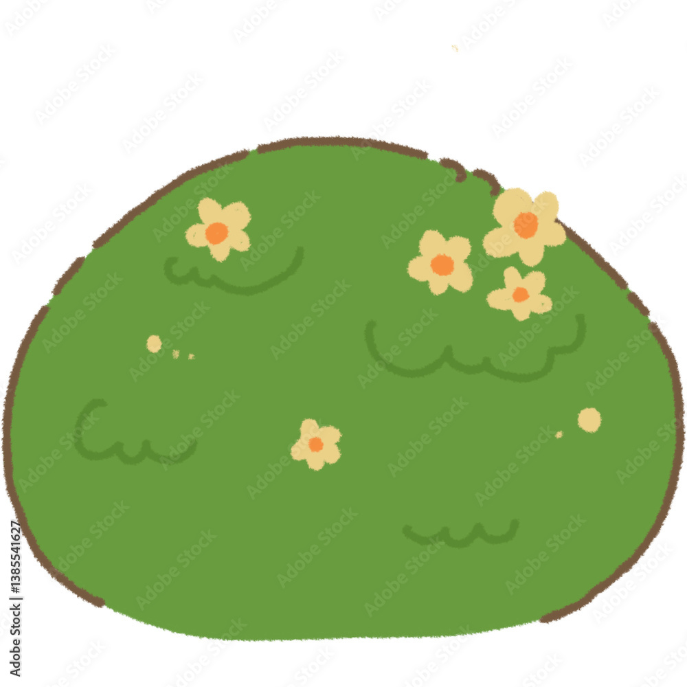 Naklejka premium bush