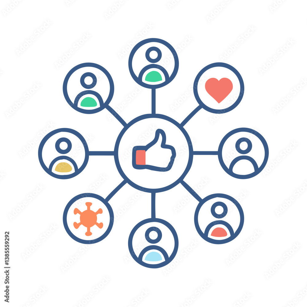 Social network connection and global business communication concept. Vector icon isolated on white background. social network icons, people network icons. Organization thin line icon set. Containing
Social network connection and global business communication concept. Vector icon isolated on white background. social network icons, people network icons. Organization thin line icon set. Containing