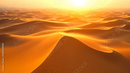 Golden Sands - The Desert’s Whisper from Above