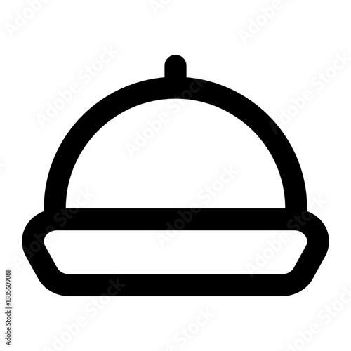 room service icon for illustration