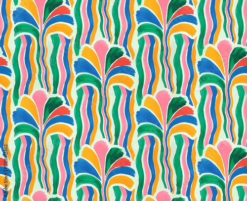 floral madhubani kalamkari chinz kani Abstract shirting Ajrakh Ikat block batik print patola Background digital printing textile pattern floral allover design front back and duppata kurti wallpaper