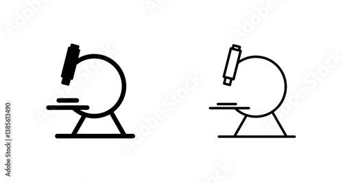 Microscope Icon Design