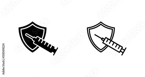 Vaccination Icon Design