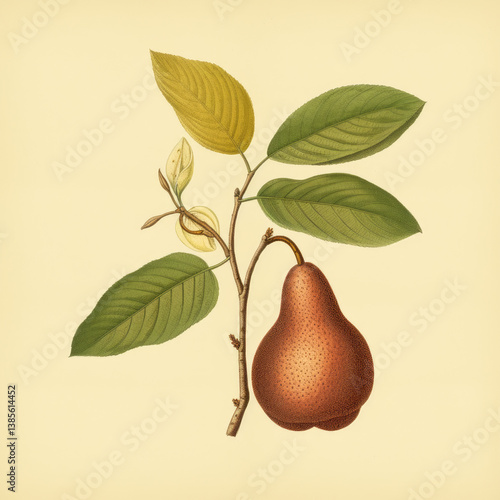 botanical illustration old vintage medieval 