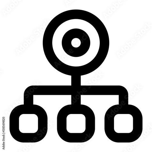 classification icon for illustration