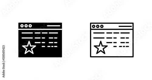 Review Icon Design