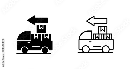 Order Return Icon Design