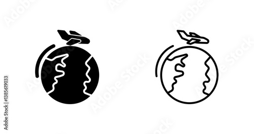 Holiday Travel Icon Design