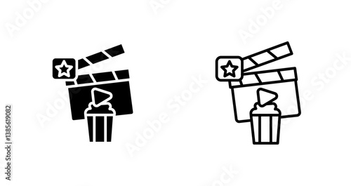Holiday Movies Icon Design