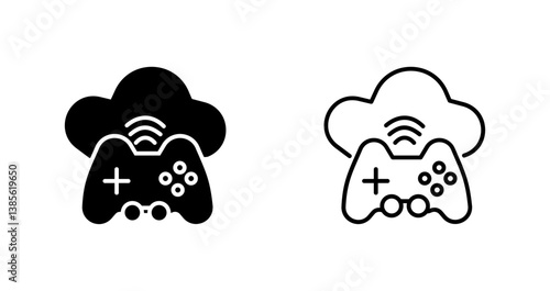 Game Streaming Icon Design