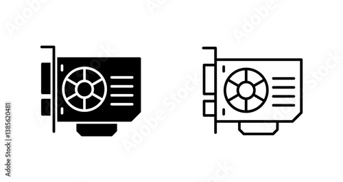 Graphics Card Icon Design