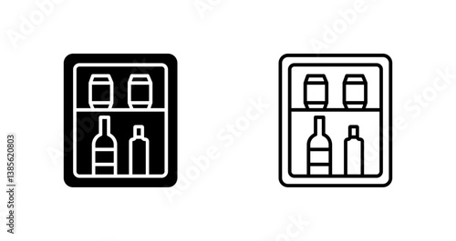 Mini Bar Icon Design