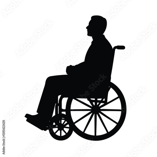 disabled man in wheelchair