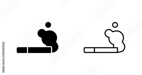 Cigarette Icon Design