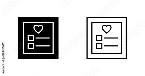 Wishlist Icon Design