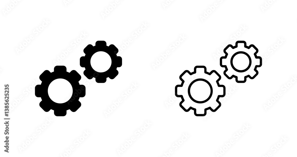 Gear Icon Design Gear Icon Design