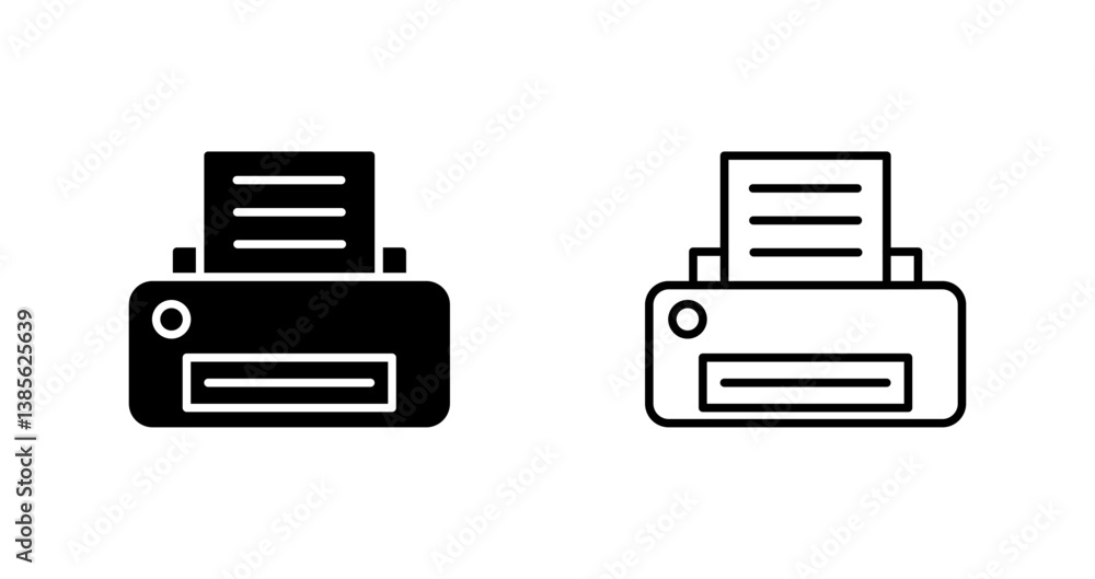 Printer Icon Design Printer Icon Design