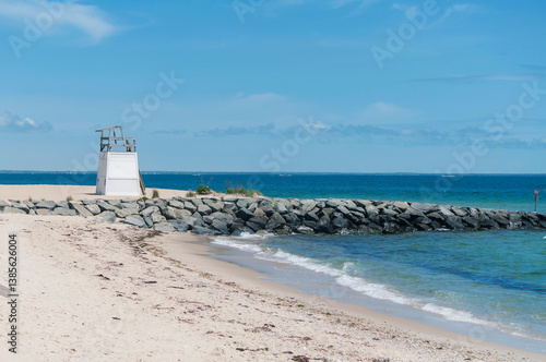 Inkwell beach in oak bluffs on martha's vineyard
