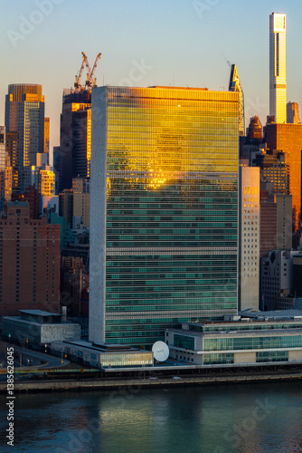 Obraz na płótnie Manhattan Skyline - New York City w salonie