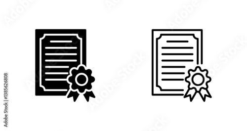 Certificate Icon Design