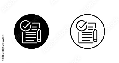 Contract Icon Design