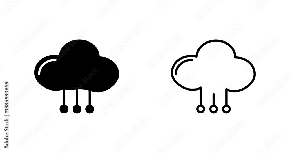 Cloud Computing Icon Design Cloud Computing Icon Design