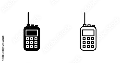 Walkie Talkie Icon Design