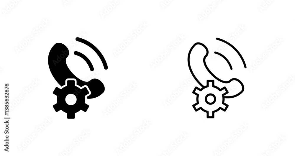 Obraz premium Technical Support Icon Design