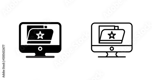 Favourite Folder Icon Design