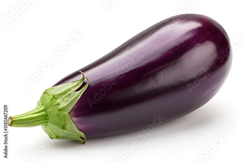 Eggplant isolated on white stock photo
