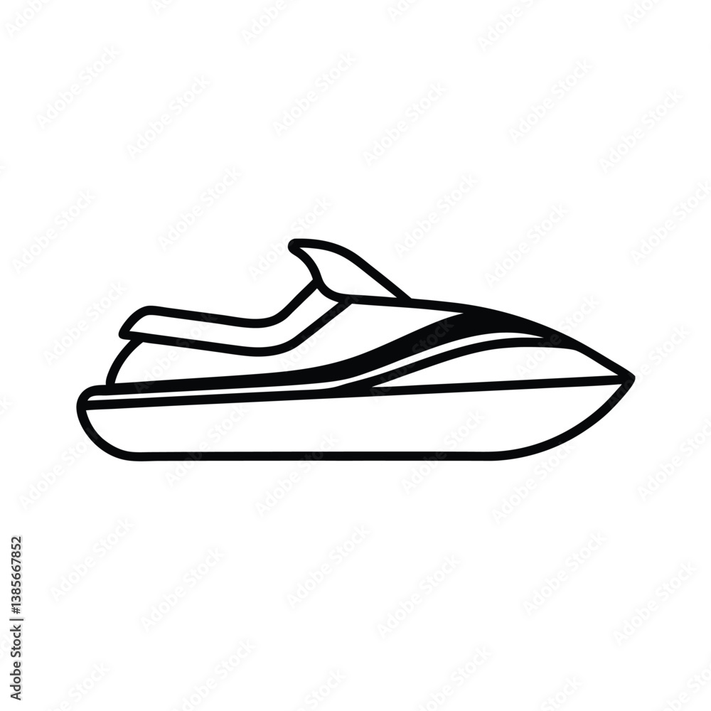 vector illustration of a boat vector illustration of a boat