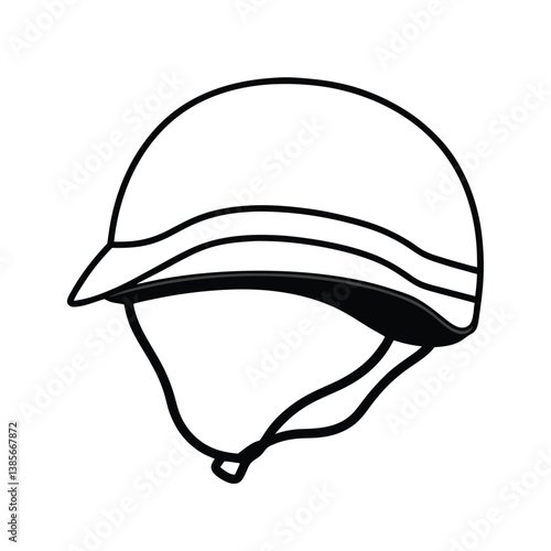 vector illustration of a cap