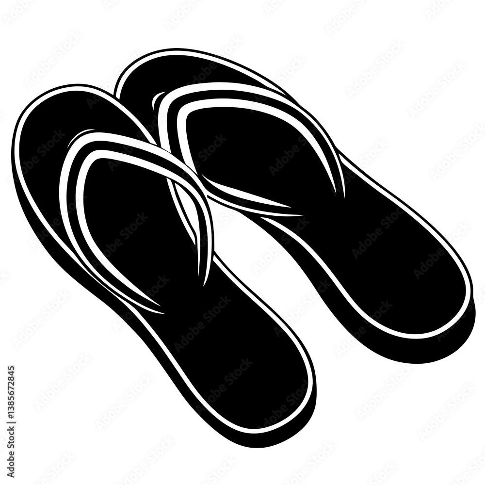 flip flops vector flip flops vector