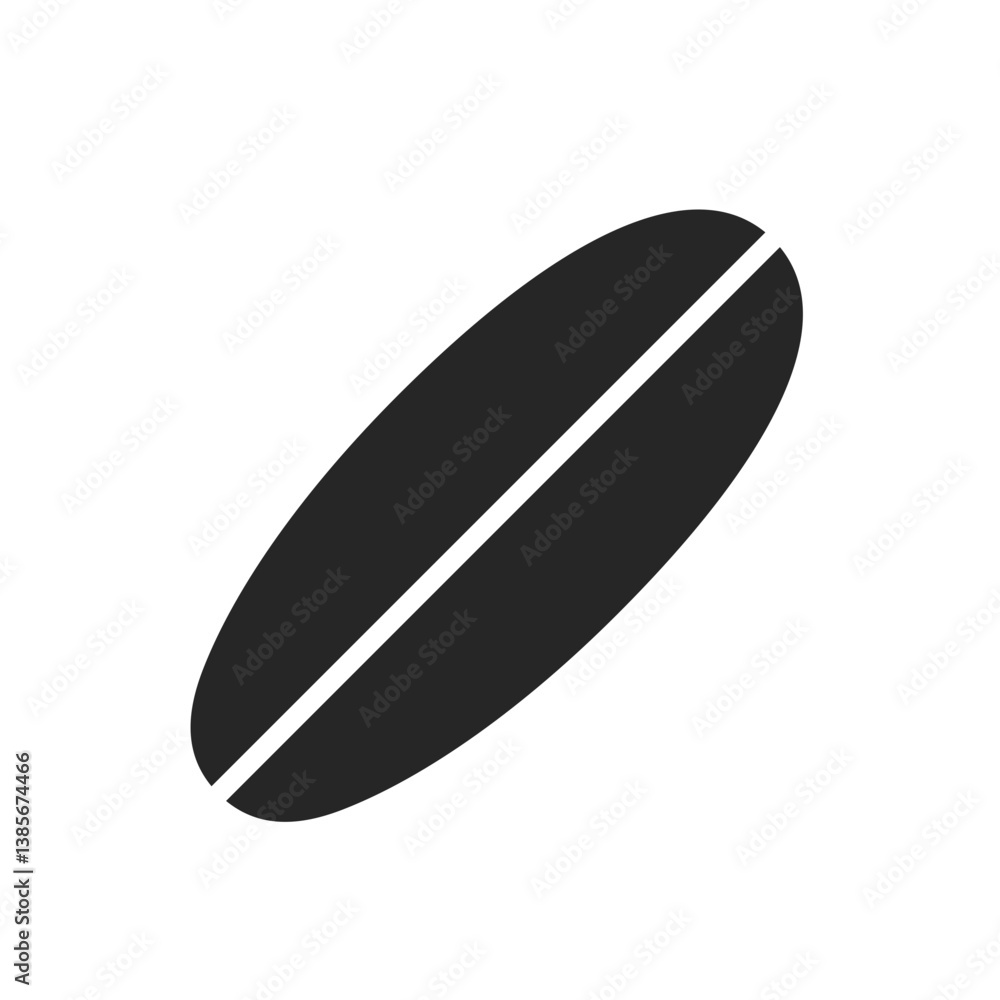 Filled Surfboard Filled Surfboard