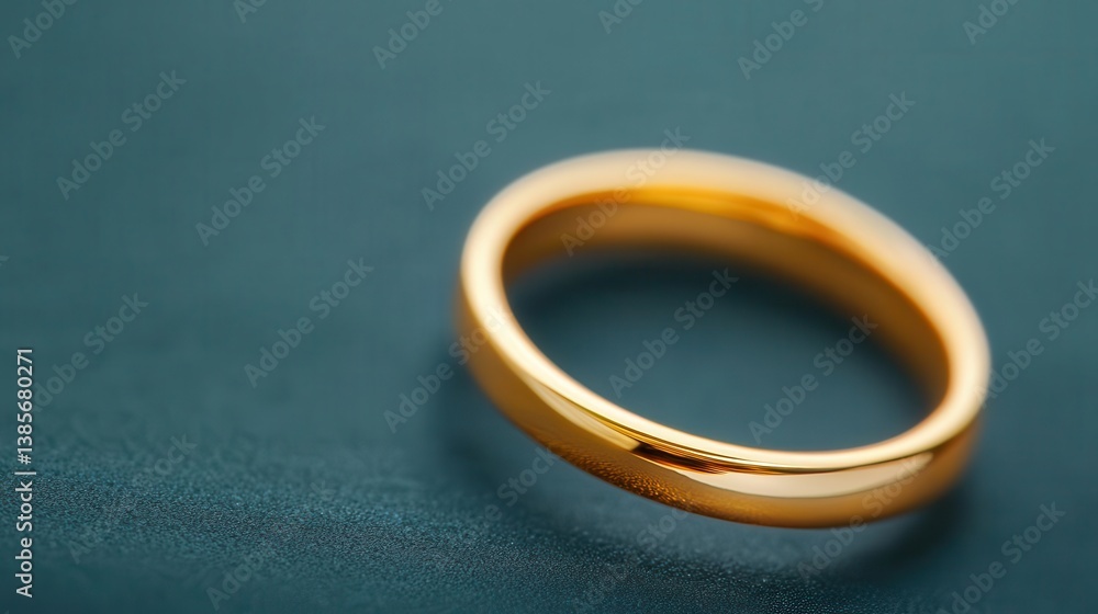 Slim yellow gold ring with a sleek polished design, a timeless minimalist wedding piece Slim yellow gold ring with a sleek polished design, a timeless minimalist wedding piece
