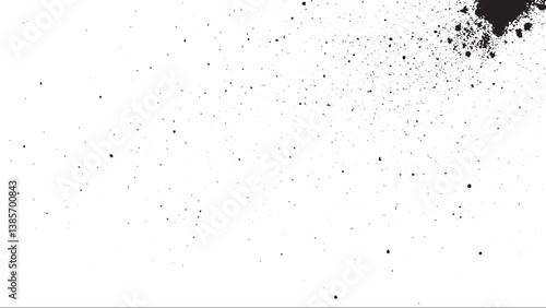 Subtle grain texture overlay. Grunge vector background. Abstract vector noise. Small particles of debris and dust. 