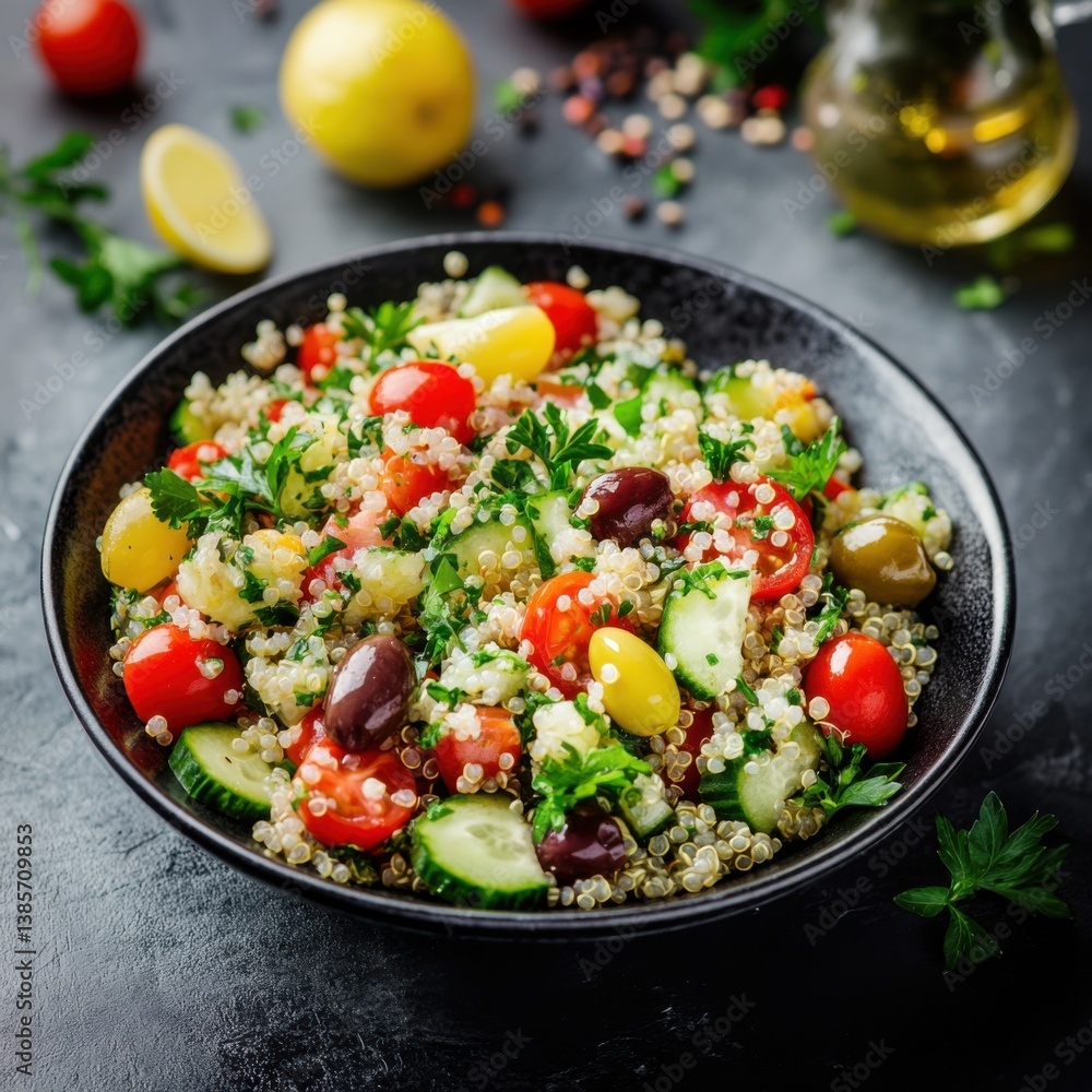A fresh salad with spinach, feta, walnuts, and balsamic dressing. Featuring a healthy lunch option A fresh salad with spinach, feta, walnuts, and balsamic dressing. Featuring a healthy lunch option
