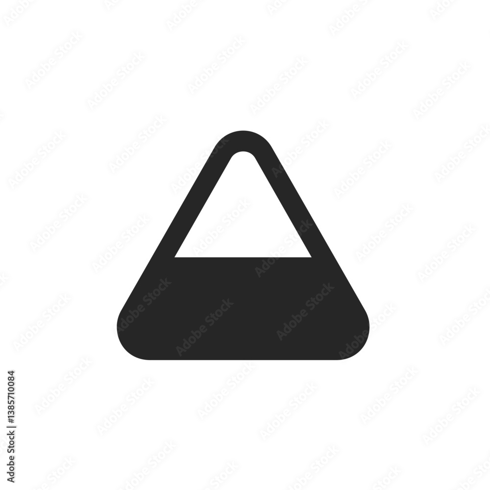Bottom Half Filled Triangle Bottom Half Filled Triangle