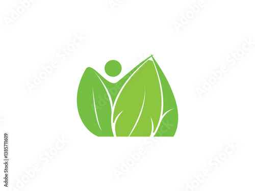 LEAF Logo design Vector Art, LEAF Icons, and Graphics	