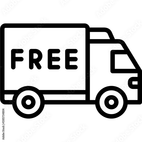 free shipping corier icon