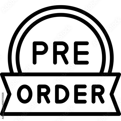pre order icon