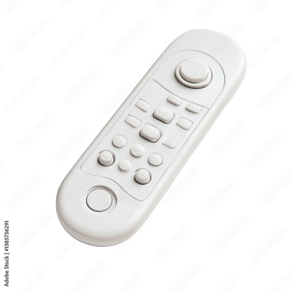 Hospital Bed Remote on transparent background Hospital Bed Remote on transparent background