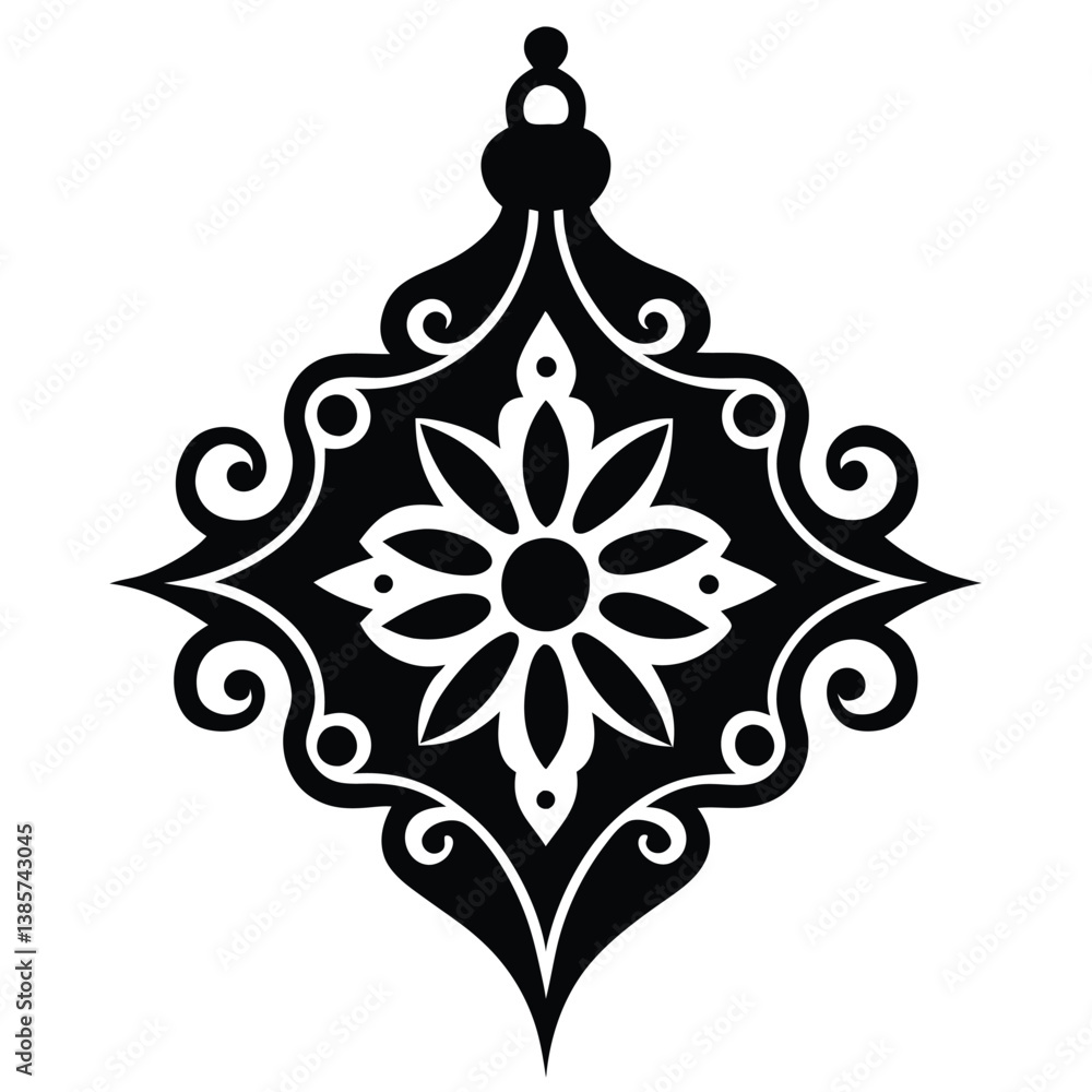 decorative floral ornament decorative floral ornament