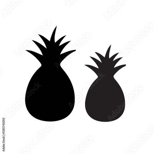 hand drawn vector illustration of an apple