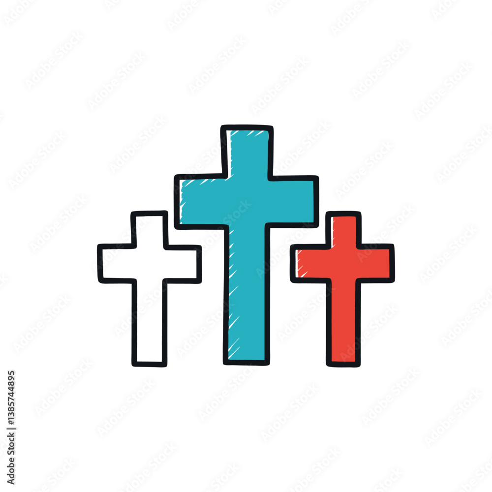 Obraz premium 3D Red Plus Sign Symbol for Medical and Emergency Services