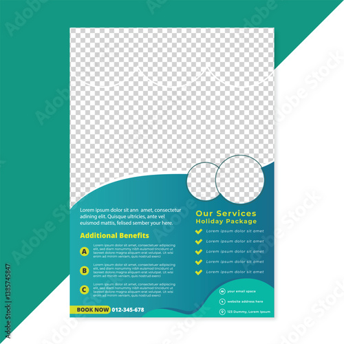 Travel Flyer, Modern Travel Flyer Template Design Travel Flyer, Modern Travel Flyer Template Design