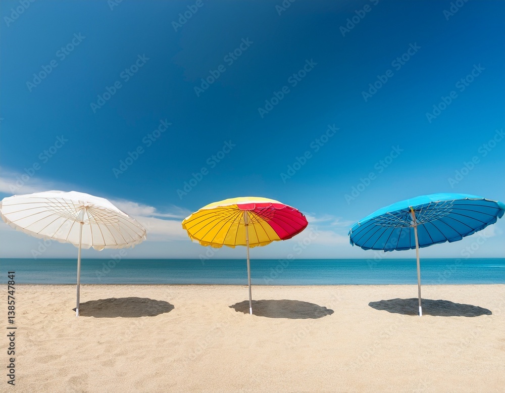 umbrellas on the beach umbrellas on the beach